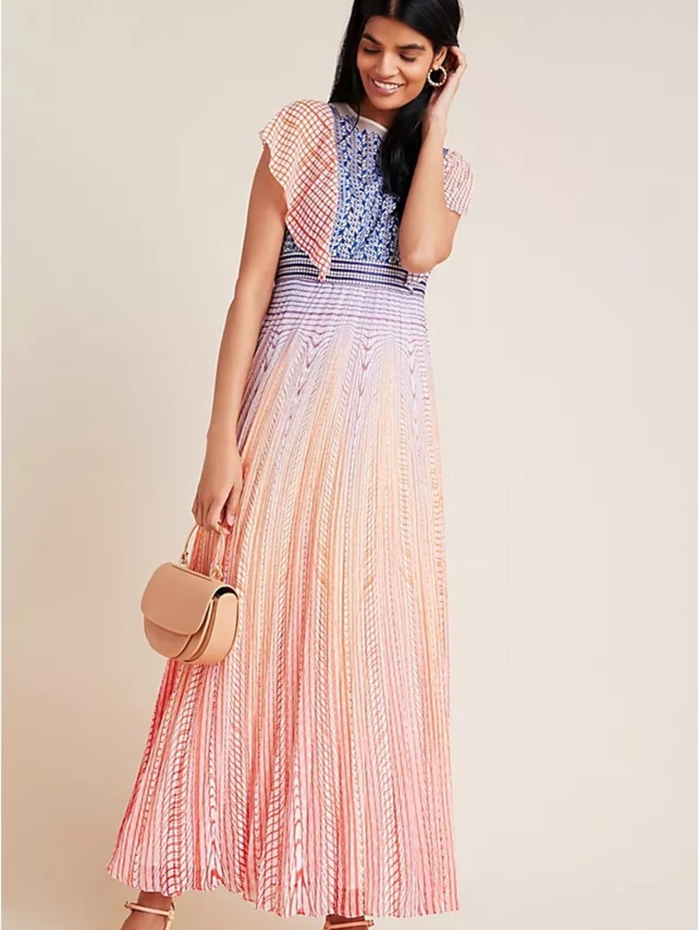 Anthropologie Savita Maxi Dress